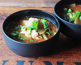 サバ缶と大根で★コク旨赤だし味噌汁作り方6写真