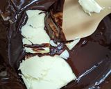 超簡単!チョコレートビスケットケーキ☆作り方4写真