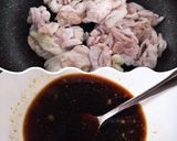 屋台風☆鶏皮の甘辛焼き作り方1写真
