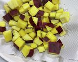 新食感　白いシャリシャリ大学いも風作り方3写真