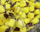新食感　白いシャリシャリ大学いも風作り方7写真