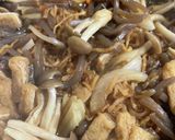 切り干し大根の煮物。きのこ入り。作り方3写真