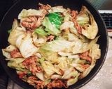 簡単☆豚肉とキャベツの味噌炒め作り方4写真
