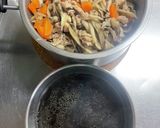 秋の五目炊き込みご飯作り方6写真