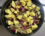 秋の五目炊き込みご飯作り方8写真