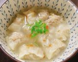 ツルッとあったかワンタンスープ作り方6写真