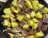 秋の五目炊き込みご飯作り方11写真