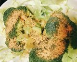 ブロッコリーと豚肉のレンチン炒め作り方1写真