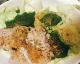ブロッコリーと豚肉のレンチン炒め作り方2写真