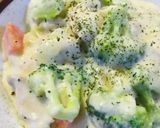 市販ルーで作る●濃厚ミルクシチュー丼作り方4写真