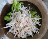【お手軽】ごま油香るしらす、ピーマン丼作り方2写真