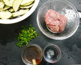 簡単！茄子と挽肉のピリ辛煮作り方2写真