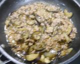 簡単！茄子と挽肉のピリ辛煮作り方5写真