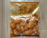 油不使用♪ささみの焼肉のタレ炒め作り方1写真