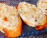 デュクセルチーズソースのおつまみバゲット作り方5写真
