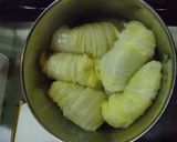 シュウマイで。ロール白菜作り方5写真