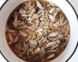 めんつゆで手軽に【キノコの炊き込みご飯】作り方5写真