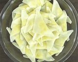 ワンタンの皮で★スイートポテト揚げ作り方4写真