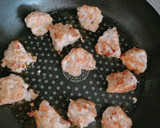 豚こま切れ肉の唐揚げ風（揚げ焼き）作り方4写真