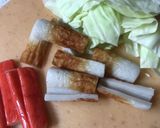 具だくさんはるさめスープ作り方1写真