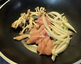 ☆我が家のヘルシー和風鶏胸肉パスタ☆作り方4写真