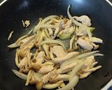 ☆我が家のヘルシー和風鶏胸肉パスタ☆作り方5写真