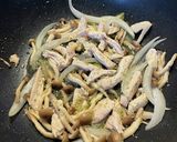 ☆我が家のヘルシー和風鶏胸肉パスタ☆作り方8写真