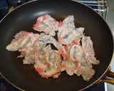 ＊簡単おつまみ＊ 豚バラのカリカリ焼き作り方2写真