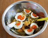 【かぼちゃのデリ風サラダ】卵たっぷり♡デリ風♪作り方4写真