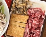 温まる☆豚肉とあさりの塩ちゃんこ鍋作り方3写真