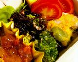 胸肉塩ダレチキンの唐揚げ弁当作り方3写真