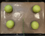 和スイーツ風栗の甘露煮と抹茶のあんぱん作り方8写真