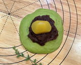 和スイーツ風栗の甘露煮と抹茶のあんぱん作り方7写真