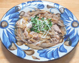豚こま肉とゴボウの玉子とじ☆柳川風作り方7写真