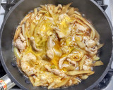 豚こま肉とゴボウの玉子とじ☆柳川風作り方6写真