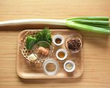 ピーマンと大葉入りのねぎ味噌作り方1写真