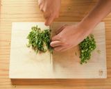 ピーマンと大葉入りのねぎ味噌作り方3写真