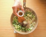 ピーマンと大葉入りのねぎ味噌作り方5写真