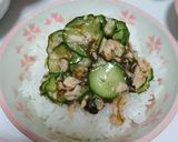 簡単！ごはんのお供♪もずくツナきゅうり♪作り方5写真