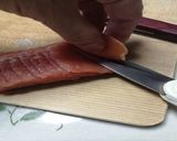 無添加　鮭ジャーキー作り方5写真