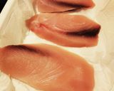 かじきのにんにく照り焼き作り方1写真