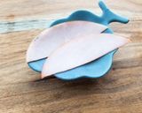 お弁当にハムのお花作り方1写真