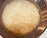 バスマティ米でさつまいもご飯作り方1写真