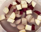 バスマティ米でさつまいもご飯作り方2写真