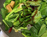小松菜と厚揚げのにんにくオイスター炒め作り方6写真