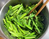 ニラ玉のホットもやし添え作り方3写真