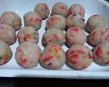 たこ焼き風☆里芋でたこ焼きボール作り方3写真