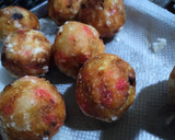 たこ焼き風☆里芋でたこ焼きボール作り方4写真