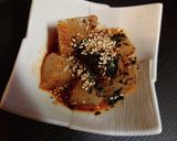 レンチン簡単♡味噌ダレこんにゃく作り方7写真