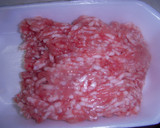 里芋と挽肉の味噌炒め煮（高血圧&気管支）作り方2写真